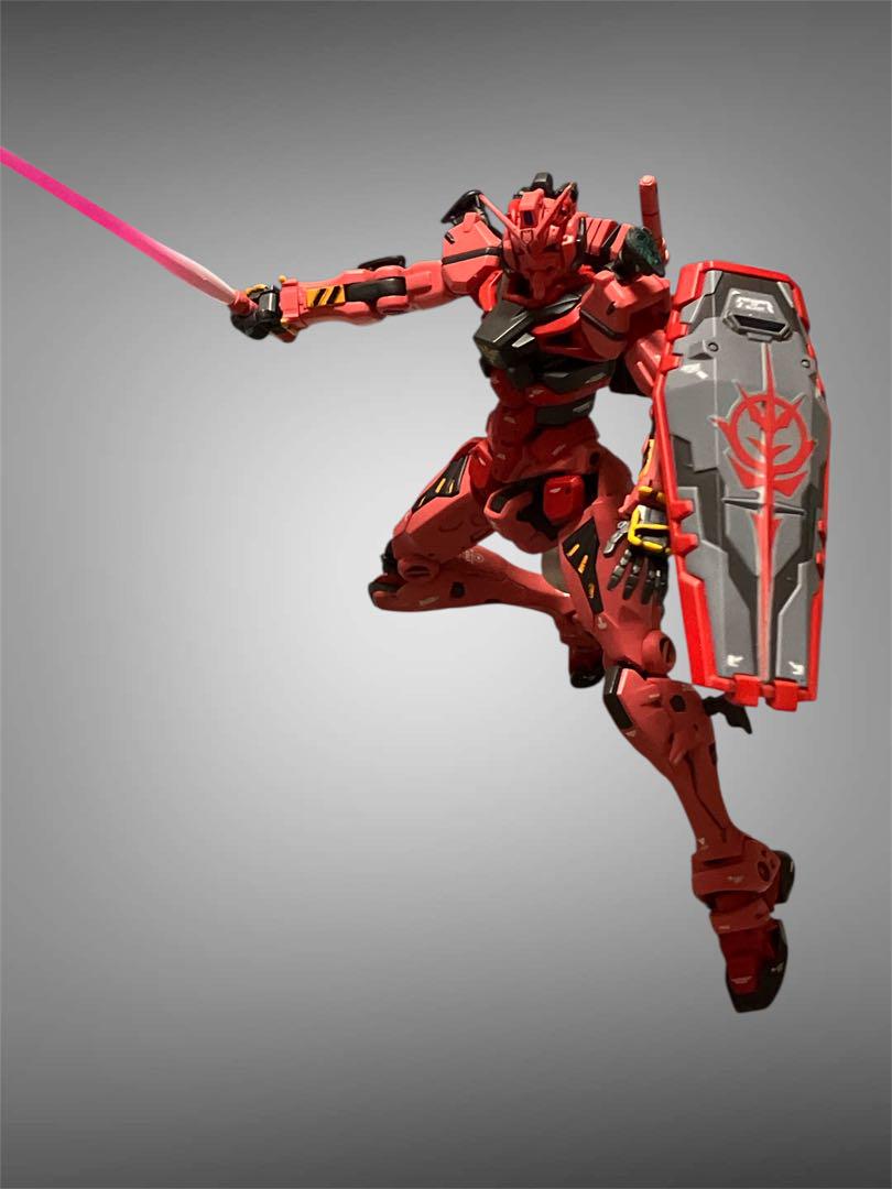 塗装・完成品「赤いガンダム」HG 1/144 機動戦士ガンダム Gundam