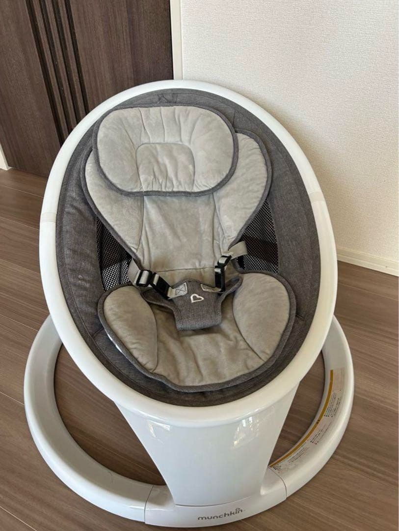 munchkin バウンサー グレー