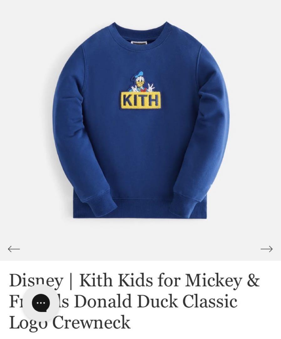 トップス Disney | Kith Kids Donald  Logo Crewneck