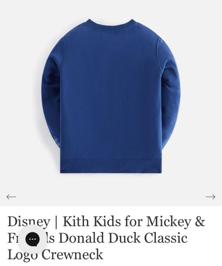 トップス Disney | Kith Kids Donald  Logo Crewneck