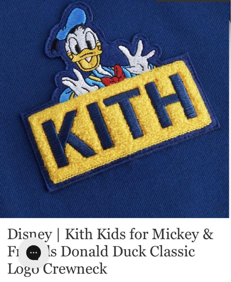 トップス Disney | Kith Kids Donald  Logo Crewneck