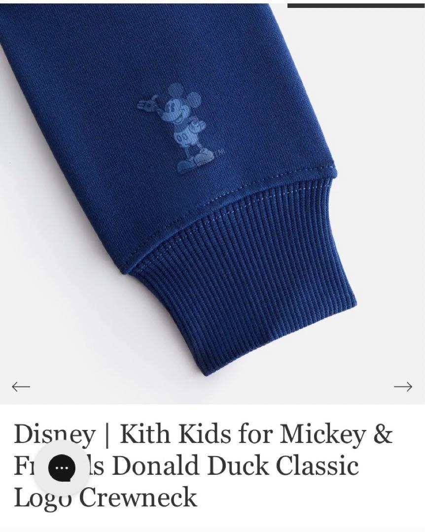 トップス Disney | Kith Kids Donald  Logo Crewneck