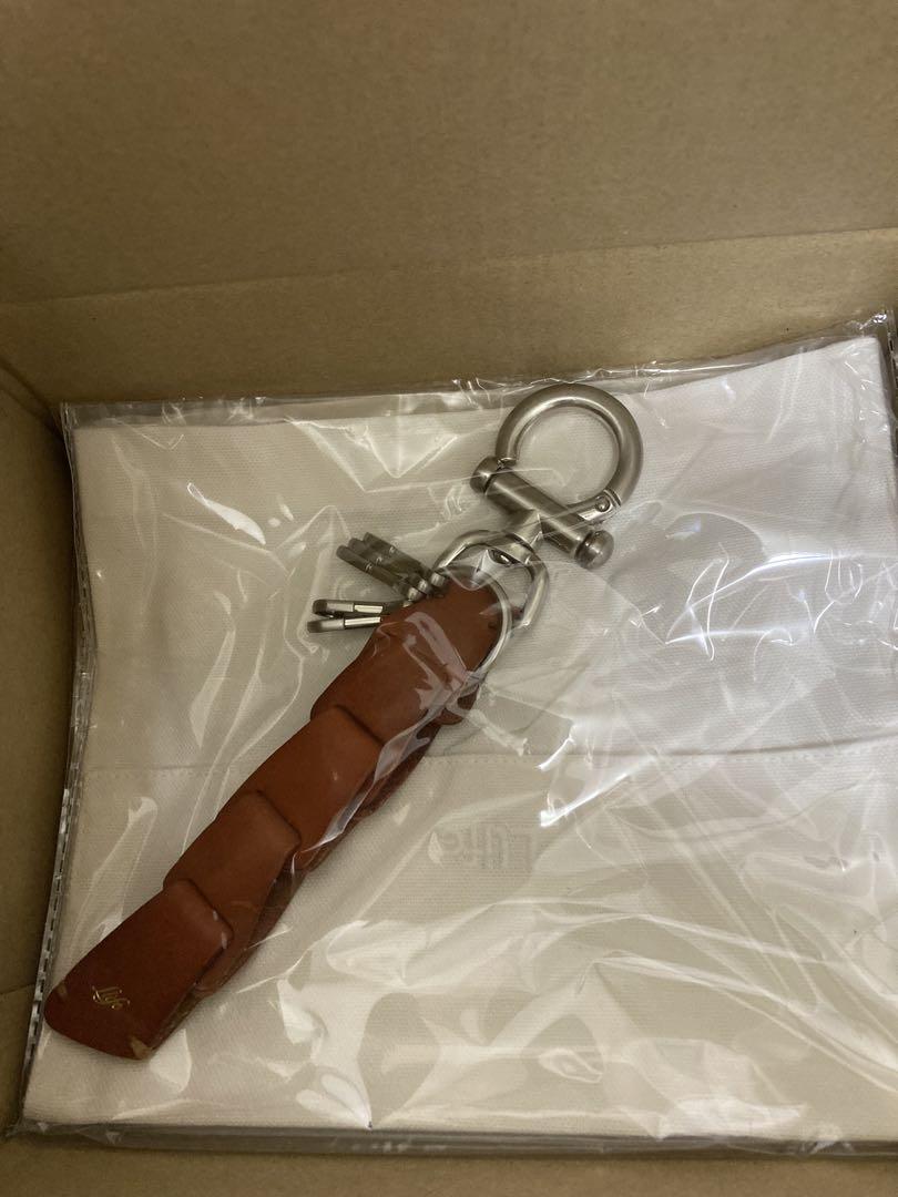 小物 lidnm Llife LEATHER KEY CHAIN SIENNA