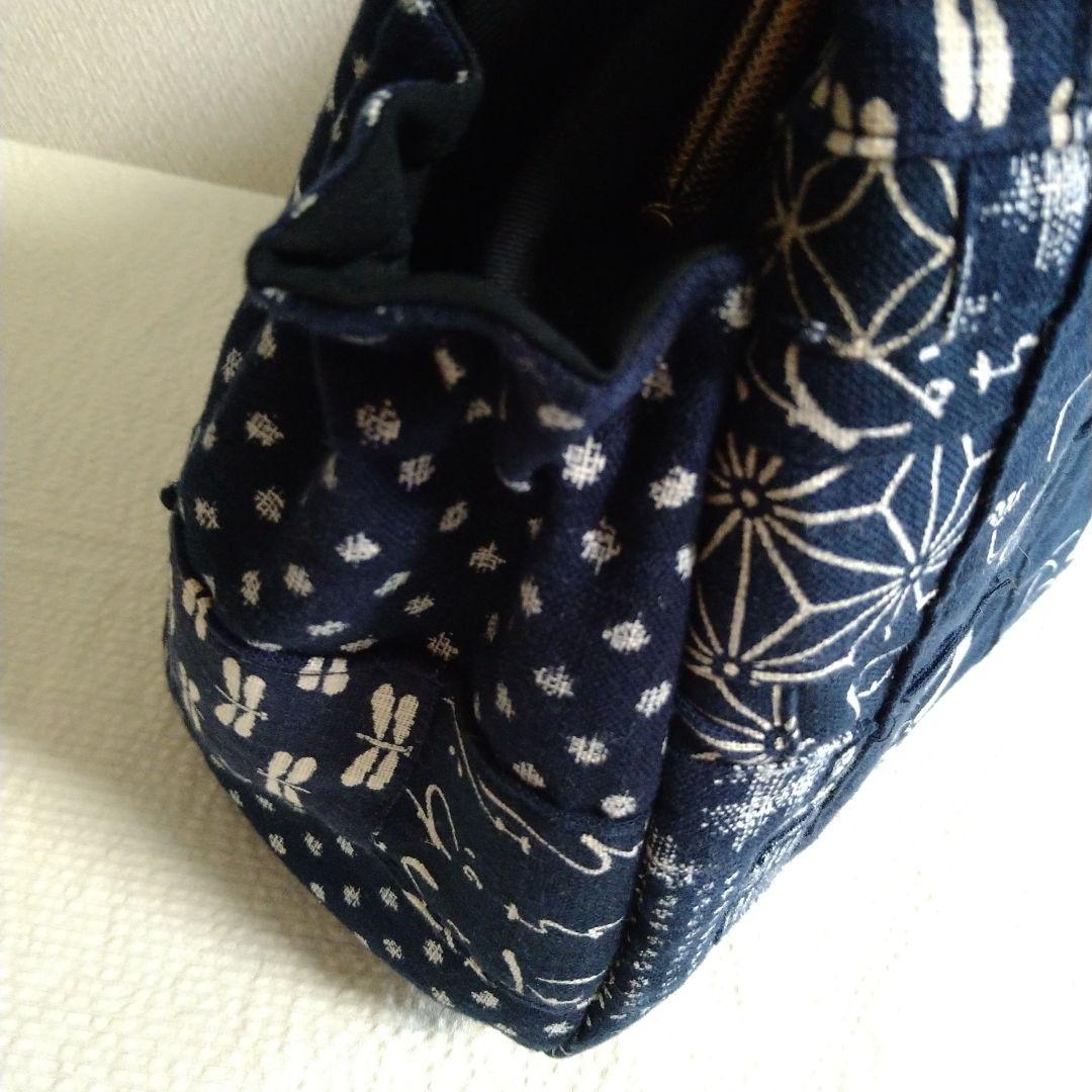 ハンドメイド　がま口リュック
