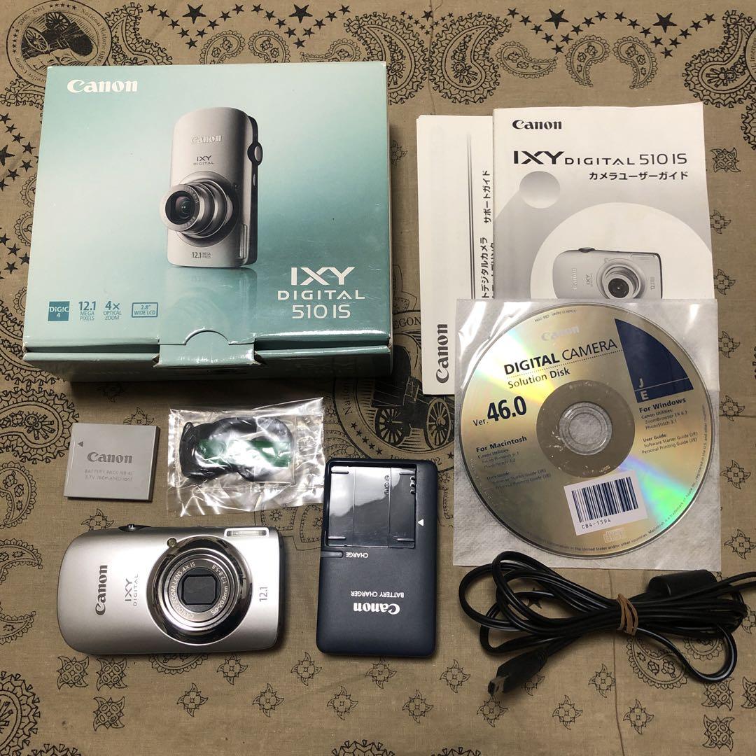 美品 Canon IXY 510IS デジカメ コンデジ