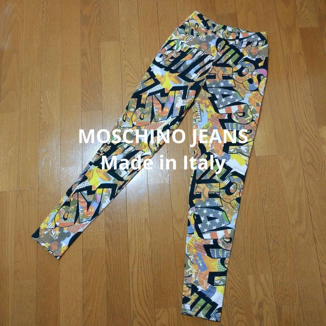 MOSCHINO JEANS パンツ 総柄