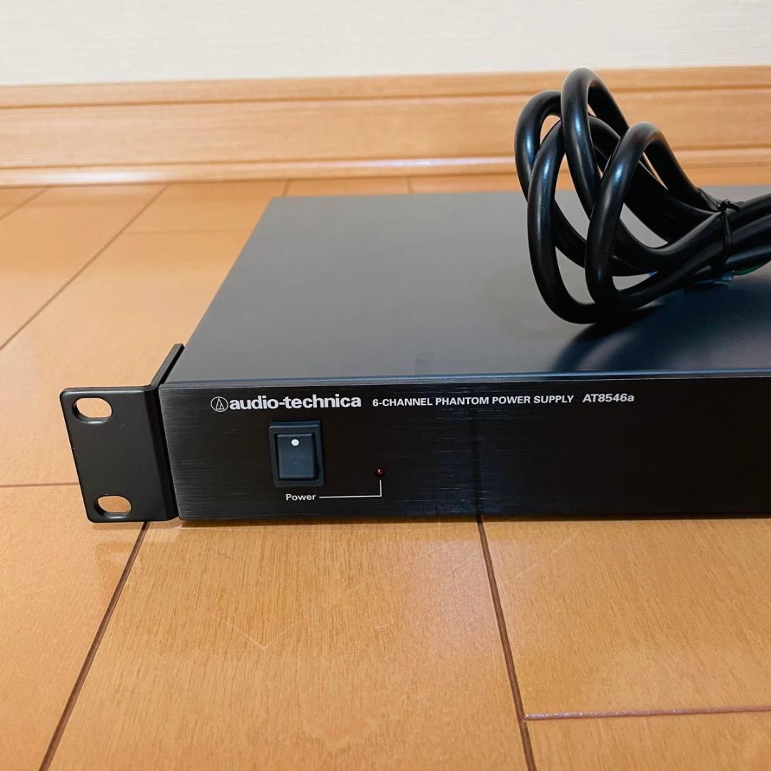 audio-technica AT8546a 6chファントムパワーサプライ audio-technica AT8546a 6chファントムパワーサプライ
