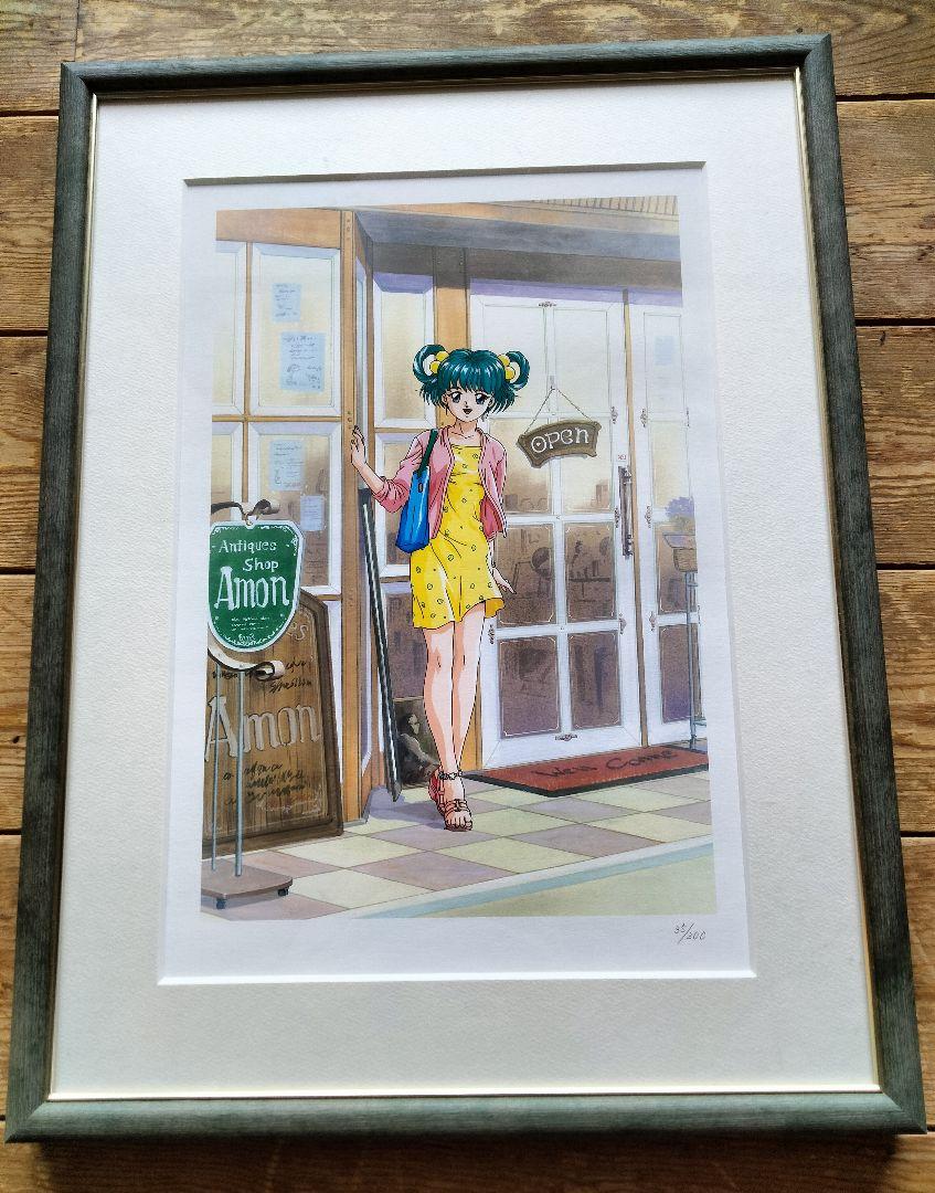 【希少品／レア出品】「ときめきメモリアル」 館林見晴 リトグラフ／限定品