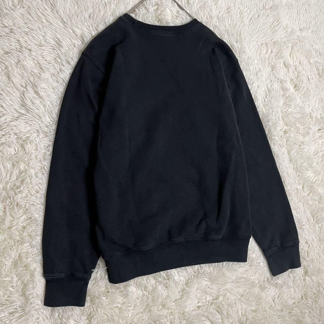 【人気モデル】Supreme アンダーライン クルーネック ブラック M