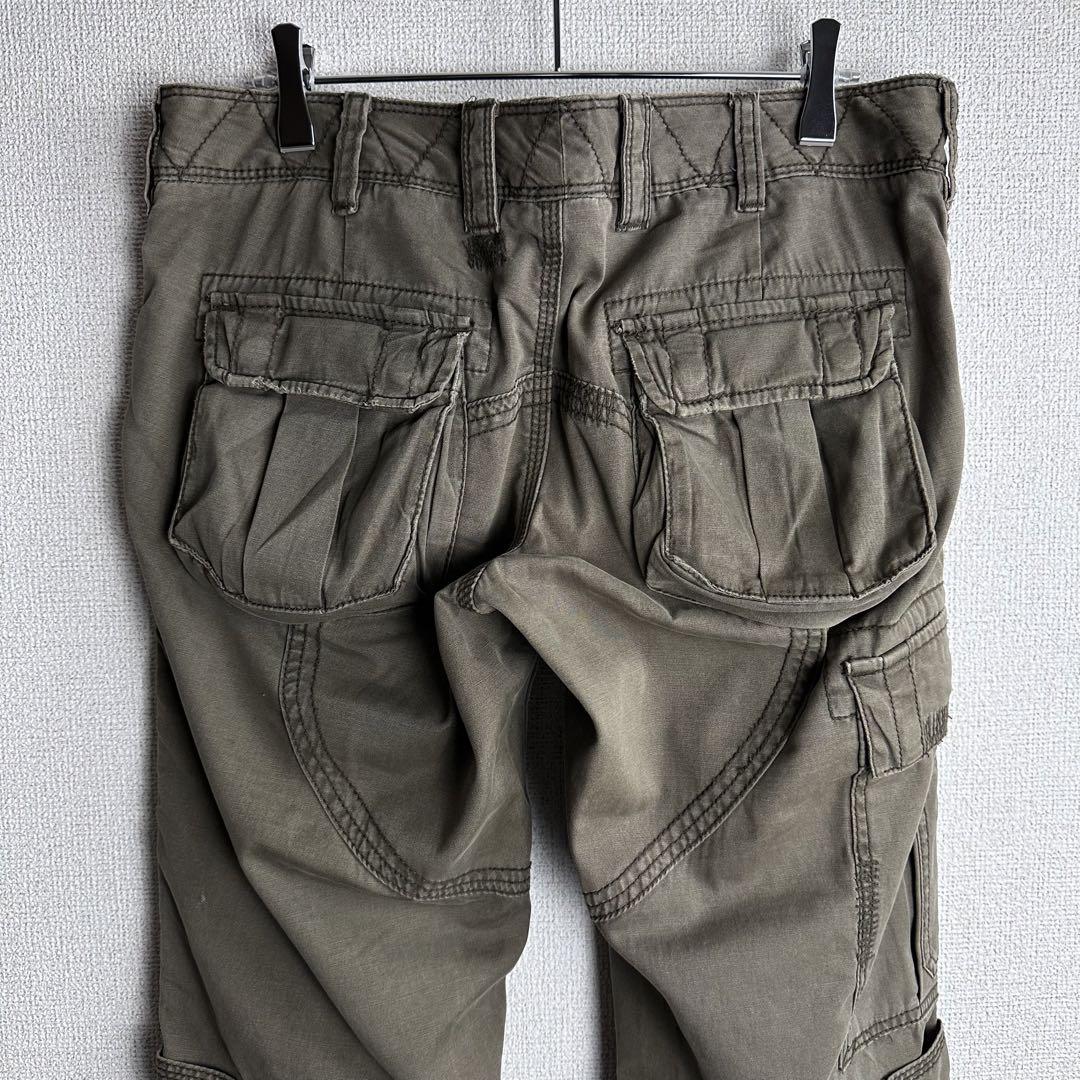 希少 美品 00s ラルフローレン マルチポケット カーゴパンツ