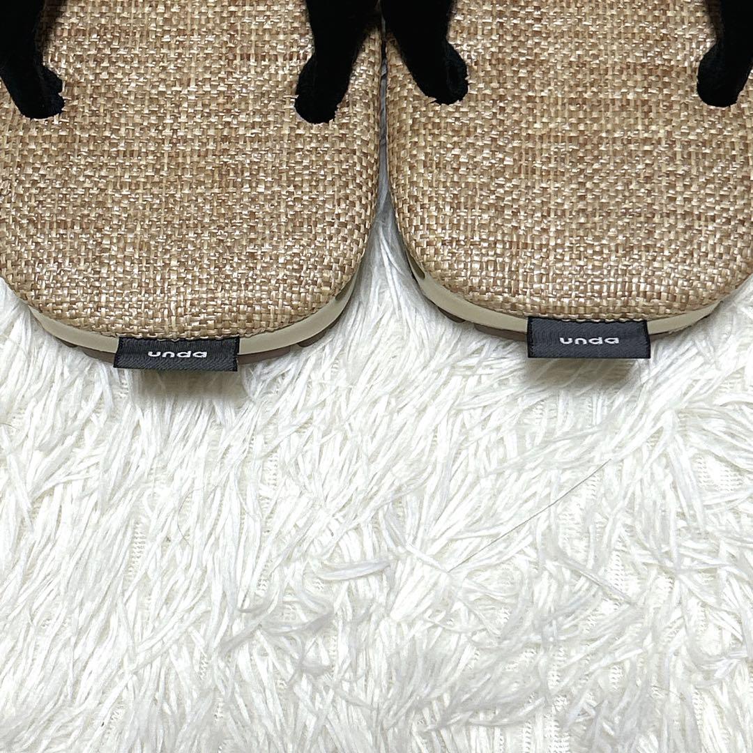✨新品・希少✨雪駄 × スニーカー unda 雲駄Black