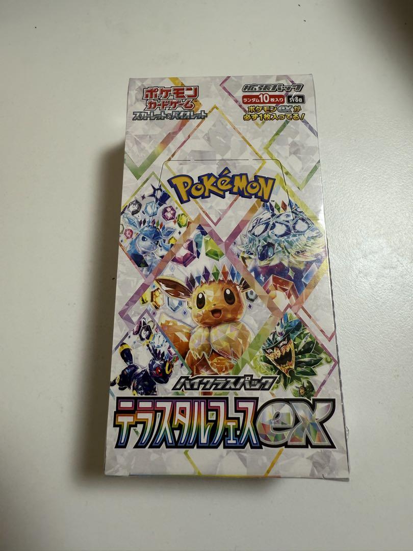 ポケモンカード テラスタルフェス ボックス シュリンク付き 1箱 BOX