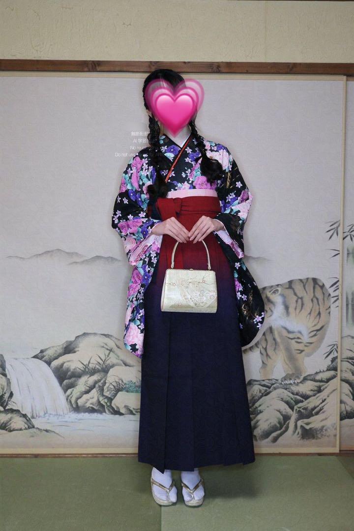 卒業式 二尺袖 袴セット