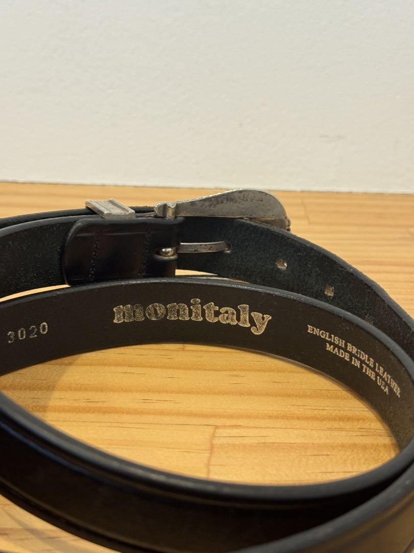 小物 MONITALY Extra Long Leather Belt 3020