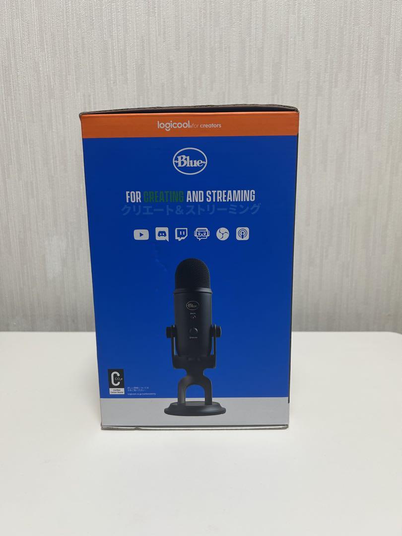 【ほぼ未使用】Logicool G Blue Yeti マイク BM400BK