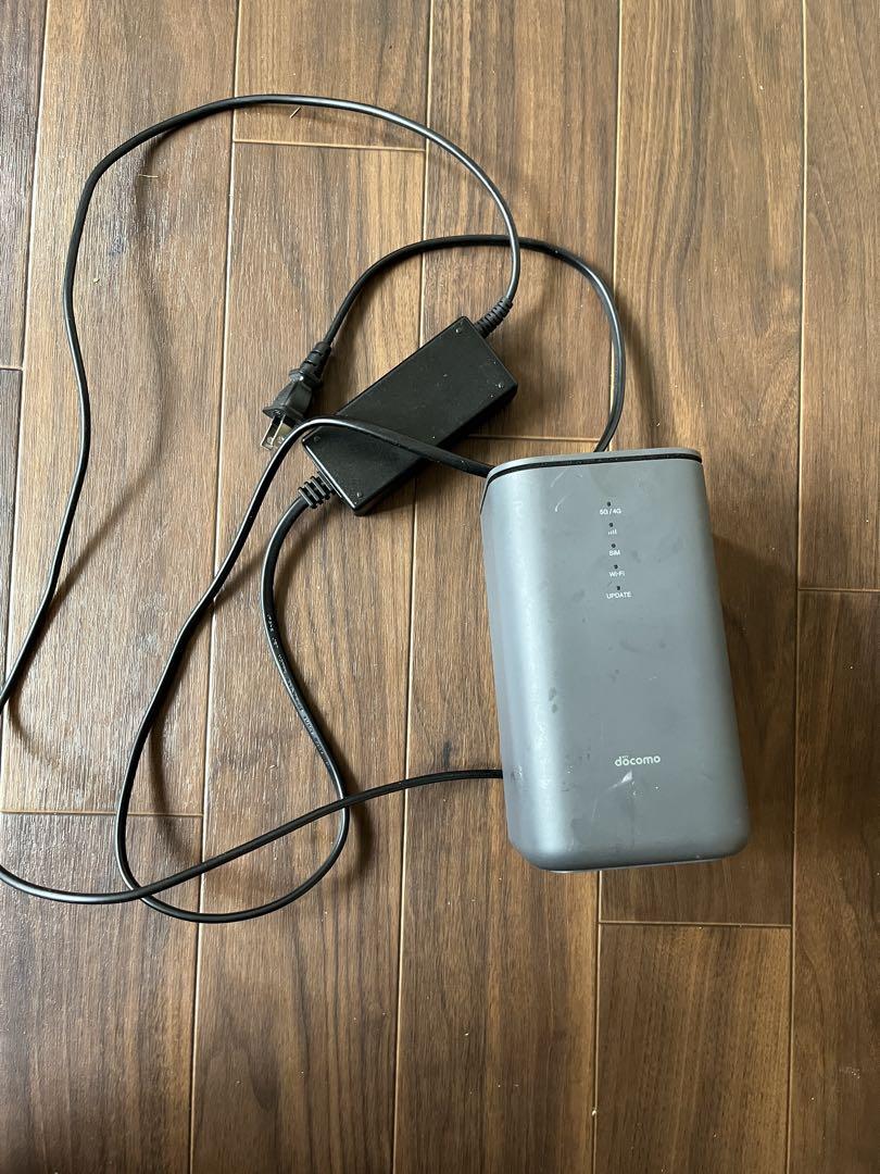 docomo home 5G HR02 本体・付属品・箱あり 中古 - メルカリ