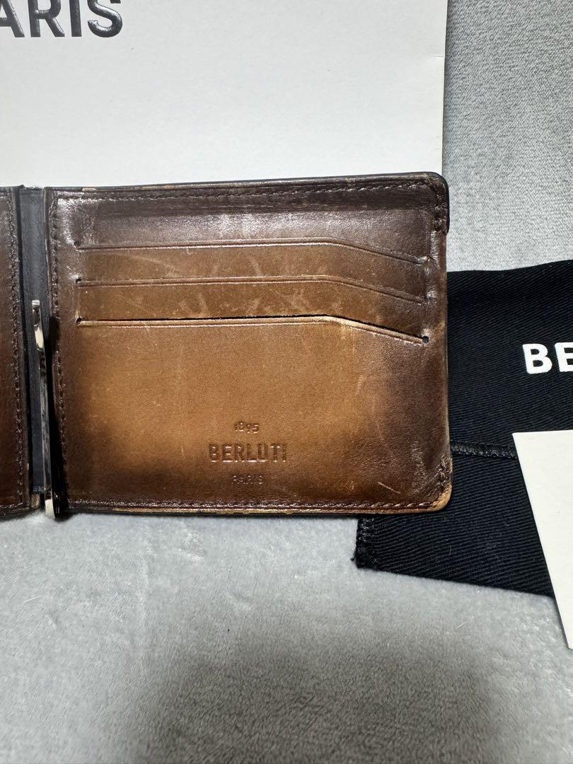 本日限定価格　Berluti  フィギュア ウォレット 財布  マネークリップ