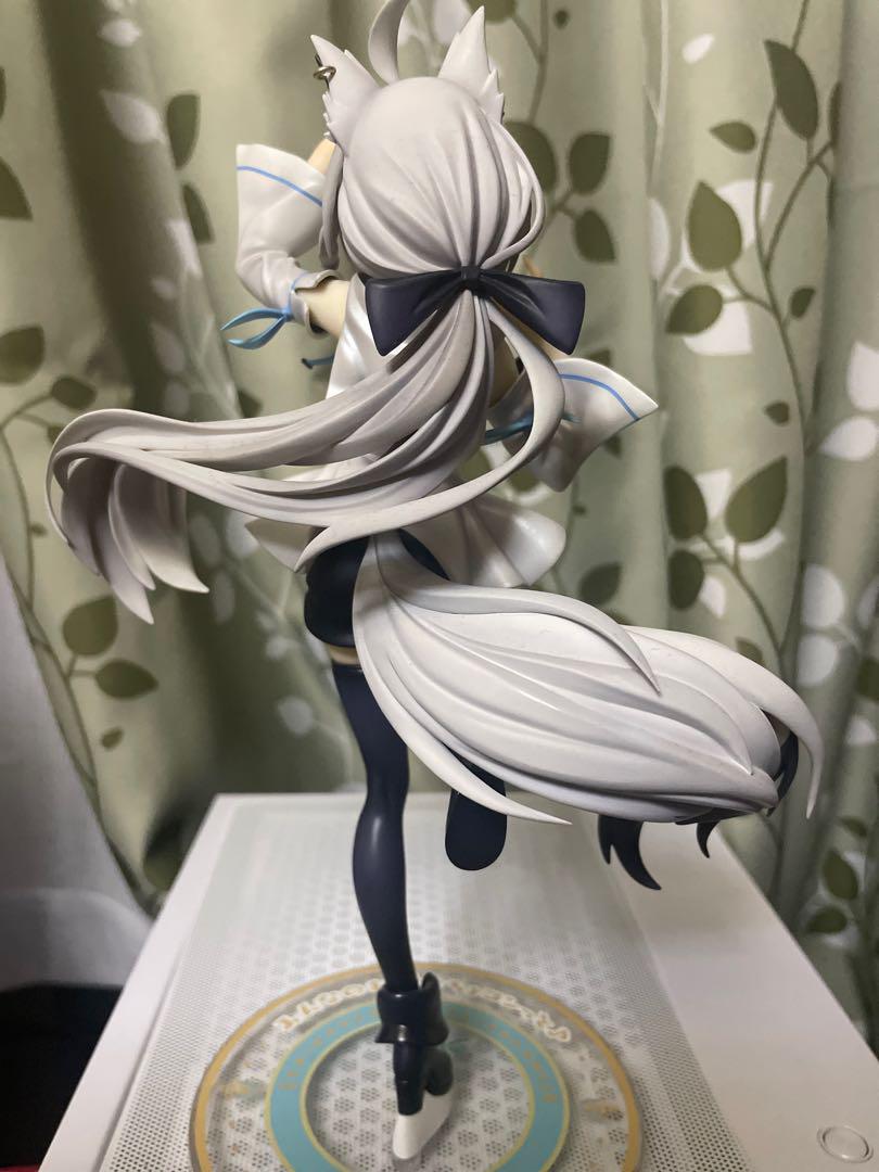 白上フブキ 1/7スケール フィギュア 開封品 修正台座付き フィギュア