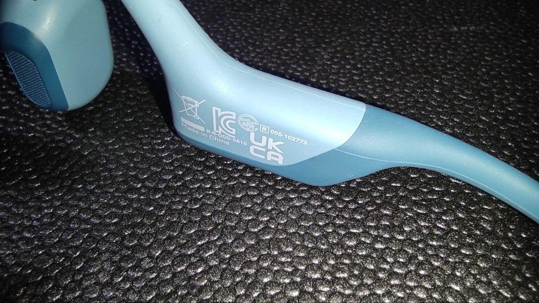 Shokz　ショックス　S810　骨伝導　ワイヤレス　イヤホン　ブルー