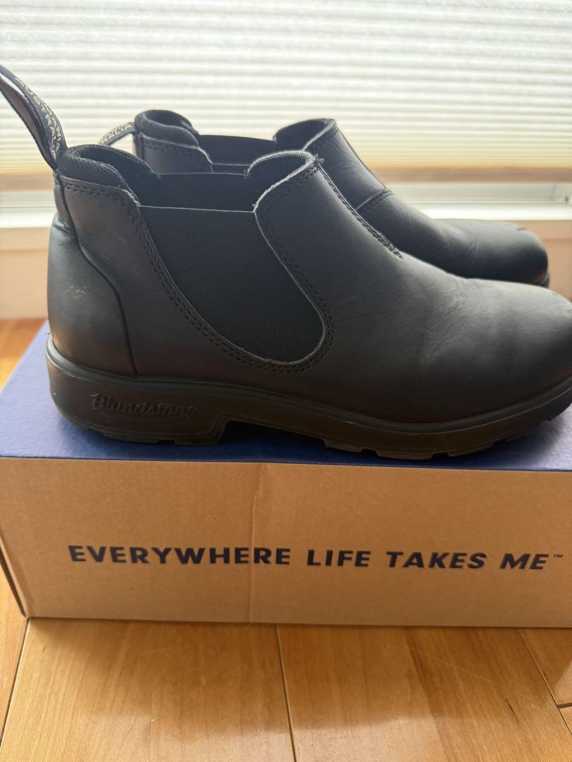 Blundstone サイドゴアブーツ ローカット 黒