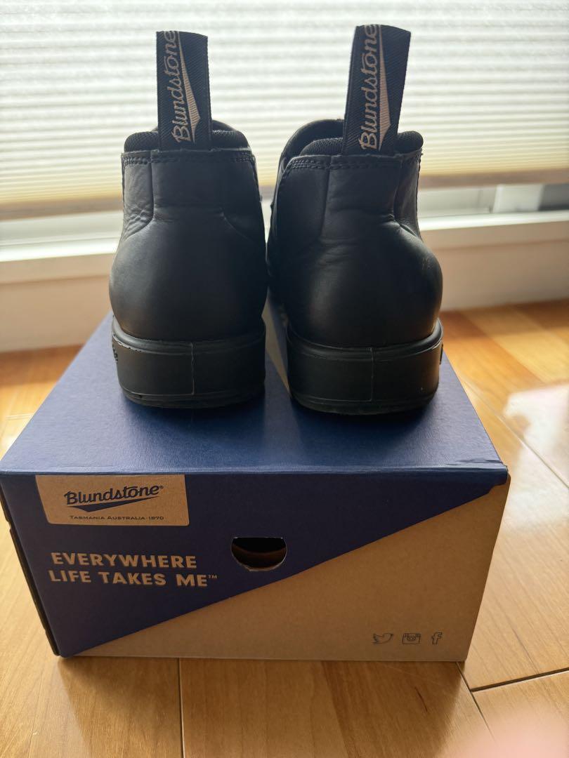 Blundstone サイドゴアブーツ ローカット 黒