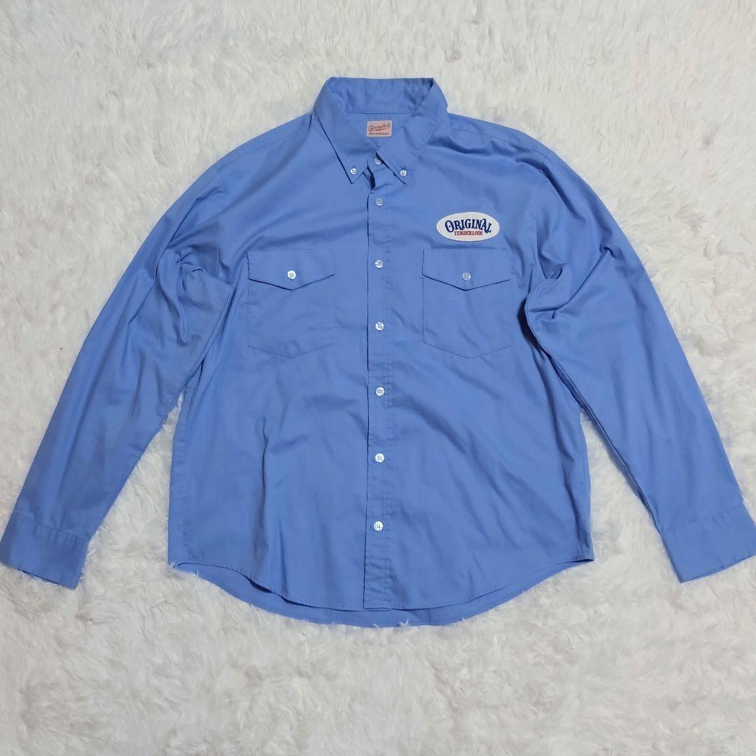 希少サイズ テンダーロイン TENDERLOIN BDシャツ ワッペン Lサイズ