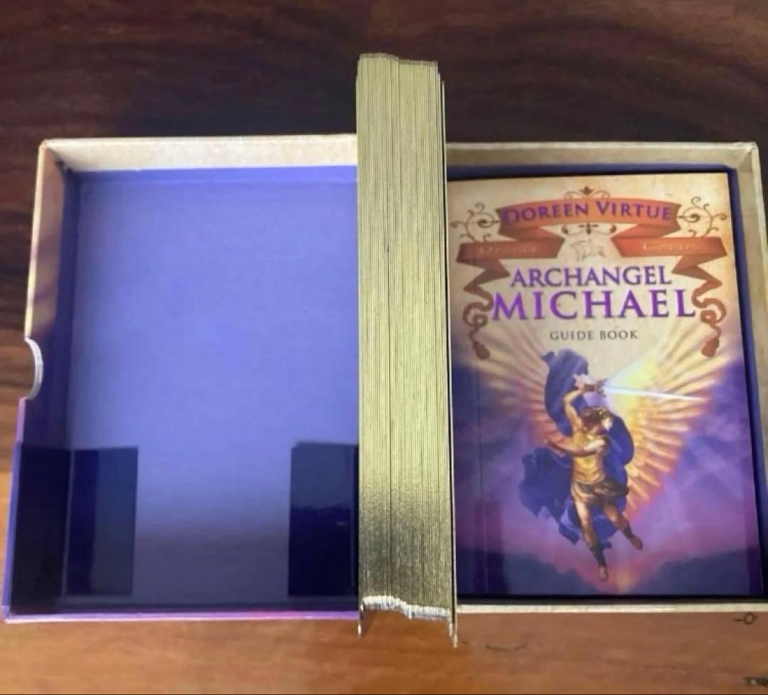大天使ミカエルオラクルカード 日本語版 金縁 - メルカリ