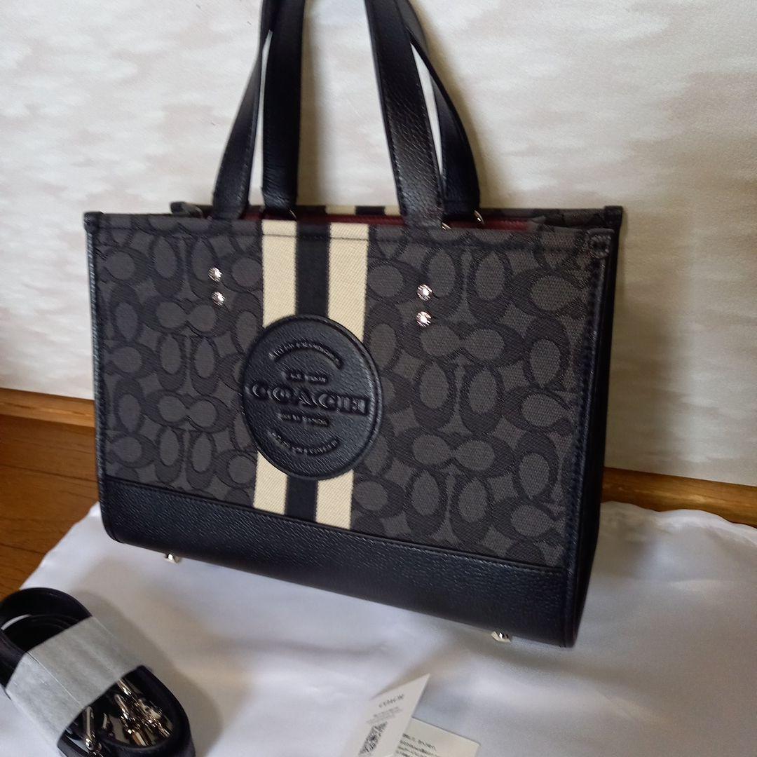 COACH ストライプ トートバッグ 9,720円