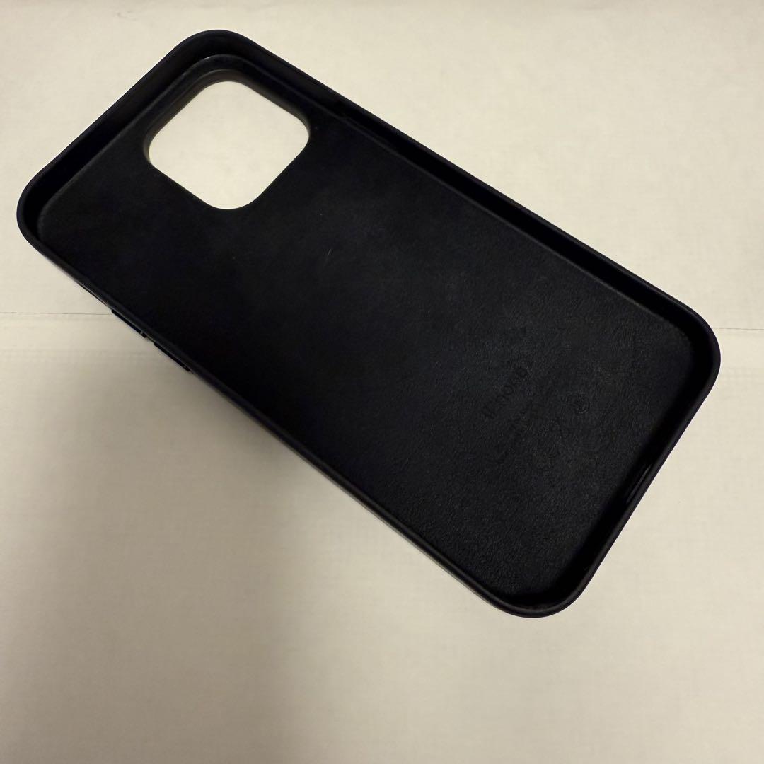 純正品】iPhone14proMAX レザーケース