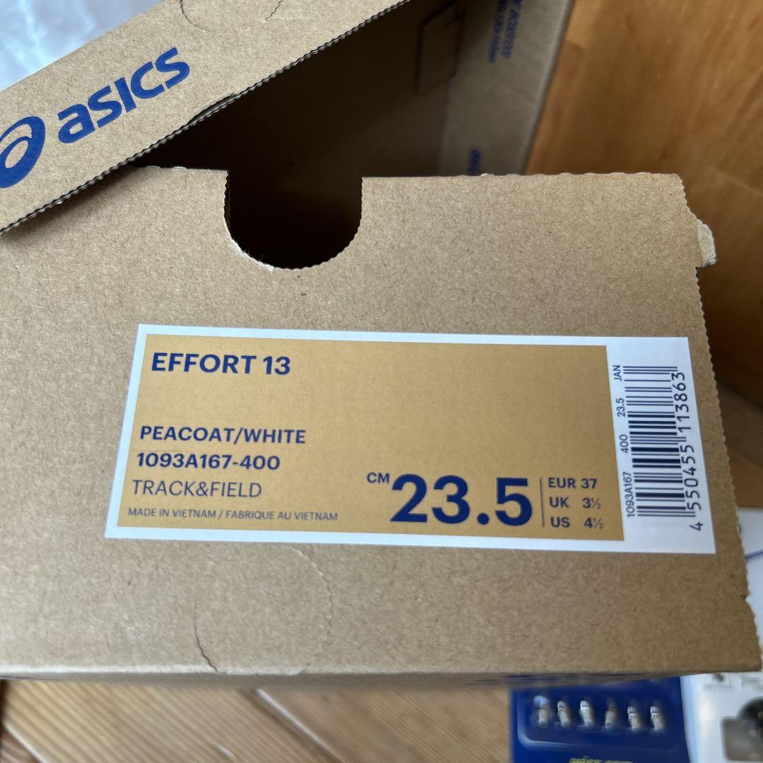[アシックス] 陸上スパイク EFFORT 13 23.5