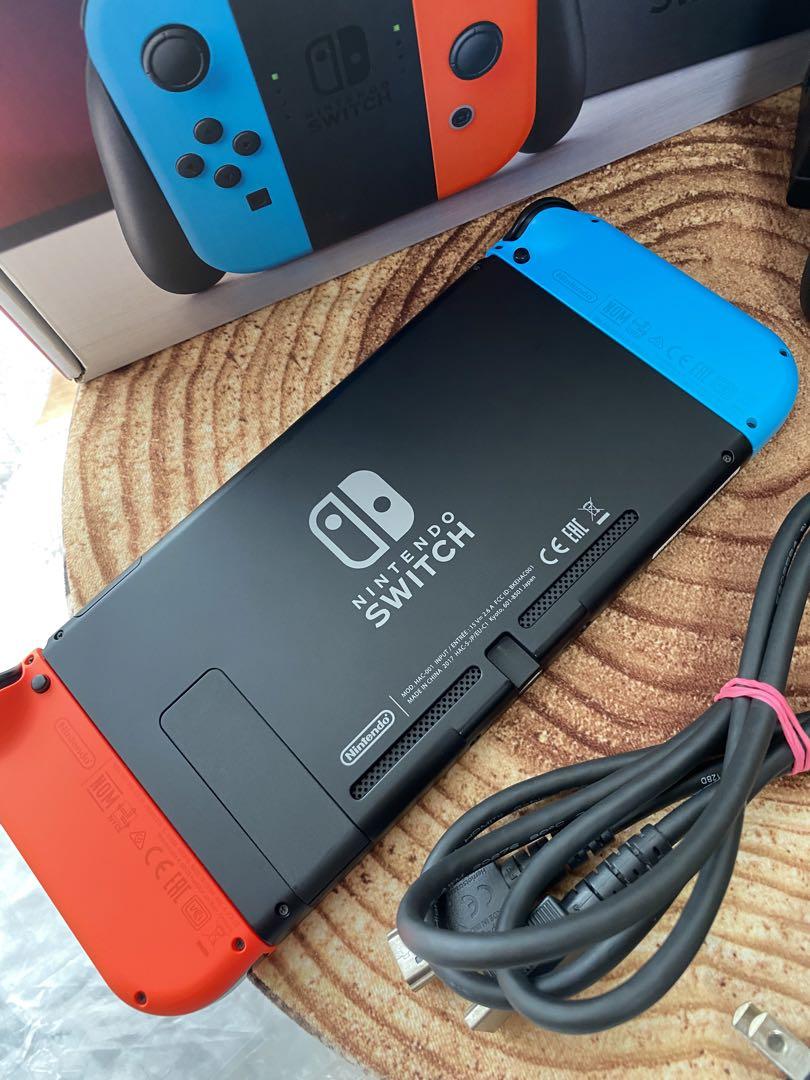 Nintendo Switch ニンテンドースイッチ本体　ネオン⑥