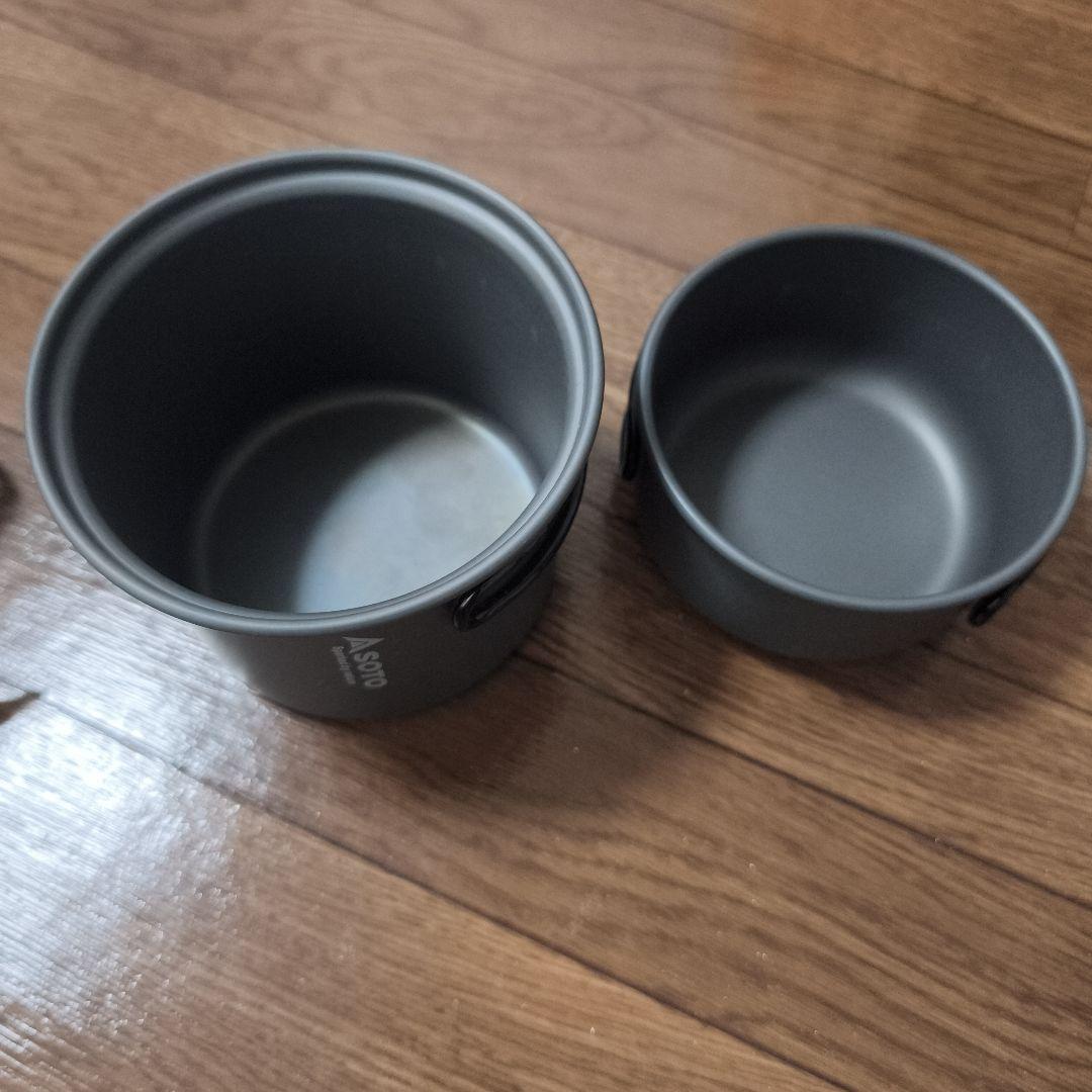 SOTO CB缶シングルバーナー コッヘル セット