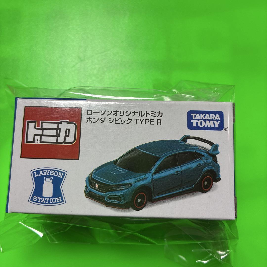 ローソン　オリジナルトミカ　ホンダ　シビックTYPE R 5個セット　トミカくじ ローソンでオリジナルトミカ「ホンダ シビック TYPE R」が発売
