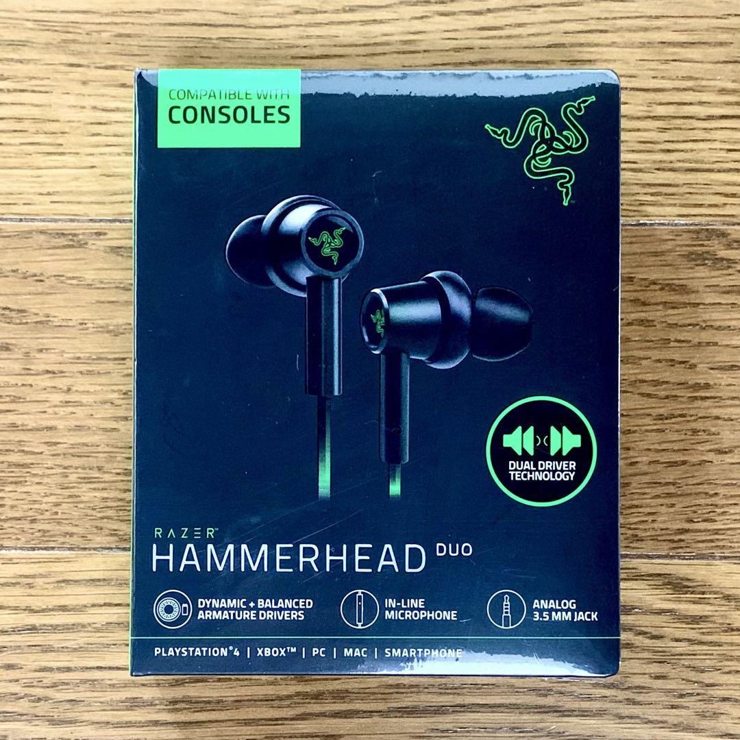 【新品】Hammerhead Duo Console ゲーミングイヤフォン 音にこだわるゲーマー女子が解説！Razer（レイザー）の