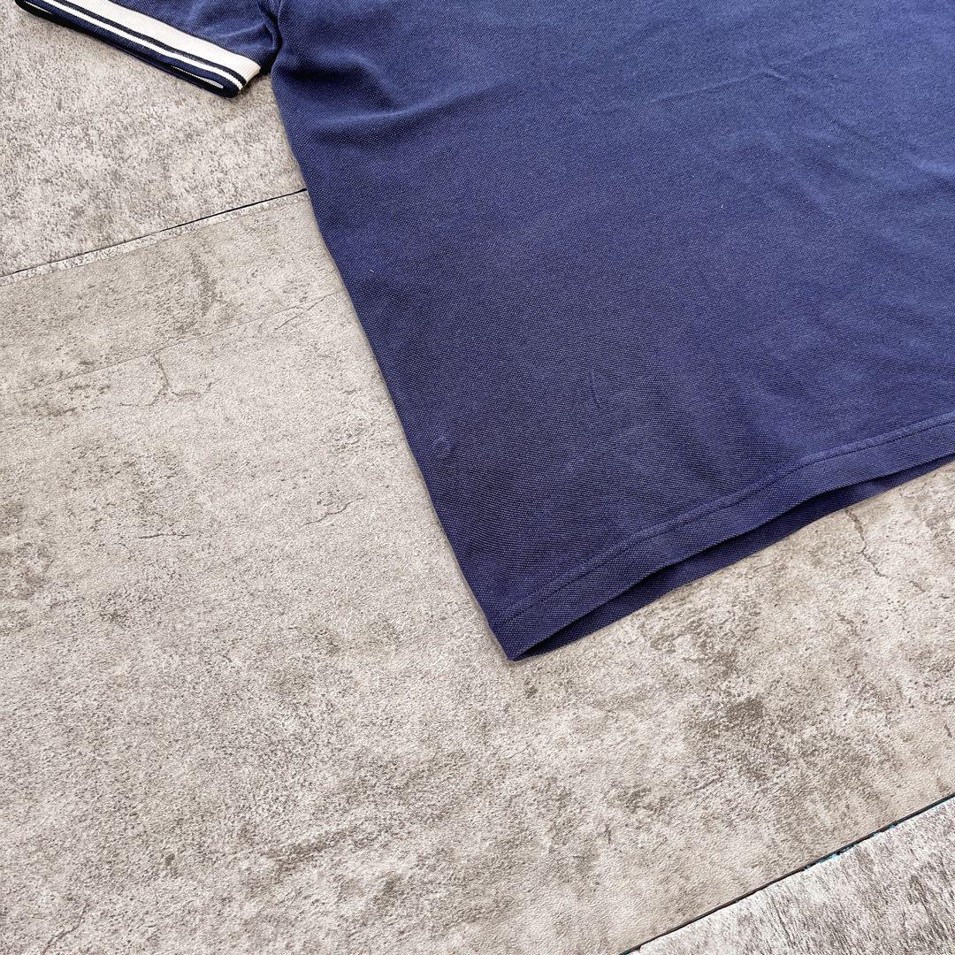 Fred Perry polo shirt フレッドペリー　ネイビーホワイト