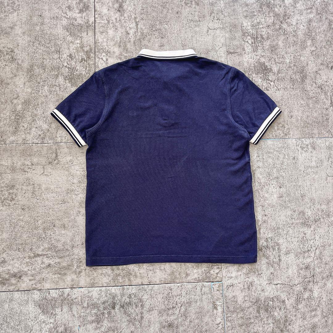 Fred Perry polo shirt フレッドペリー　ネイビーホワイト