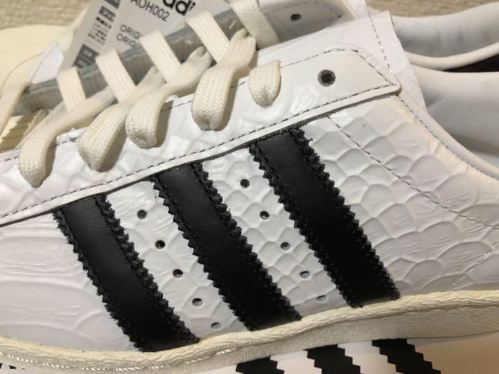 adidas x hyke 限定 パイソン スーパースター アディダス×ハイク