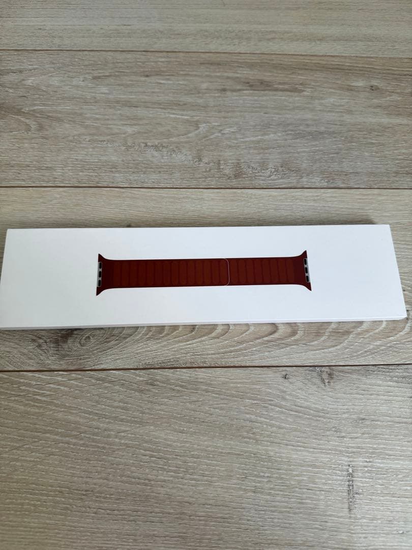 ゆうが様専用Apple Watch 45mmケース用 アンバー レザーリンク -