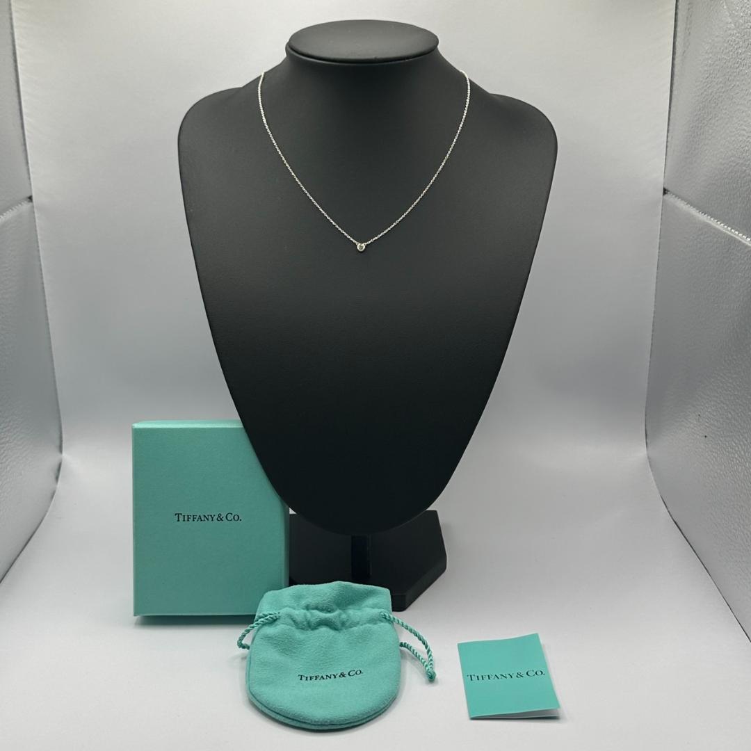 Tiffany ネックレス バイザヤード ダイヤモンド シルバー925 ダイヤモンド バイ ザ ヤード™ シングル ダイヤモンド
