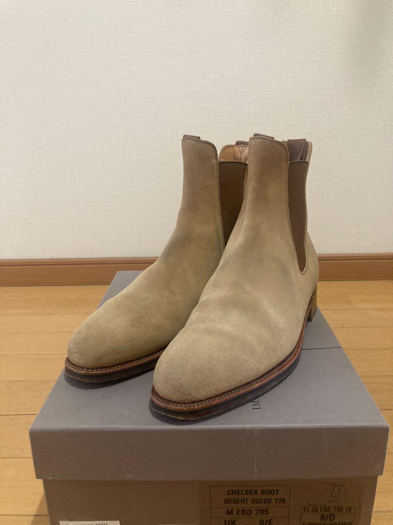 J.M.WESTONジェイエムウエストン 705 チェルシーブーツ スエード