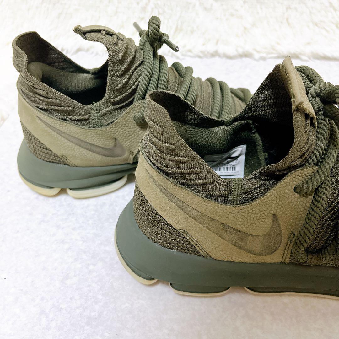 【高知インター店】 10 KD ナイキ ✨美品✨NIKE OLIVE スニーカー バスケシューズ シューズ(男性用)