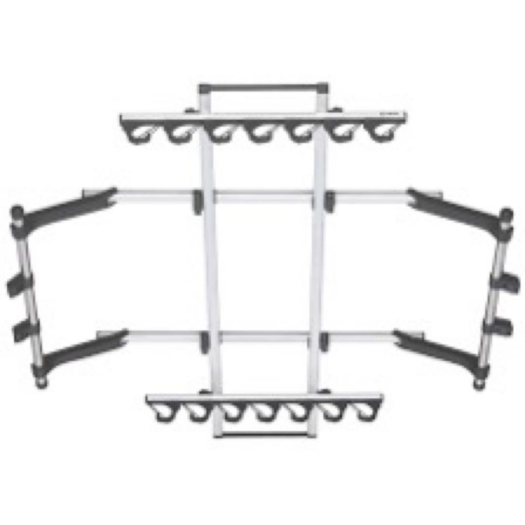 カーメイト(Carmate) 【7本積み可能】 Jフック ロッドホルダー