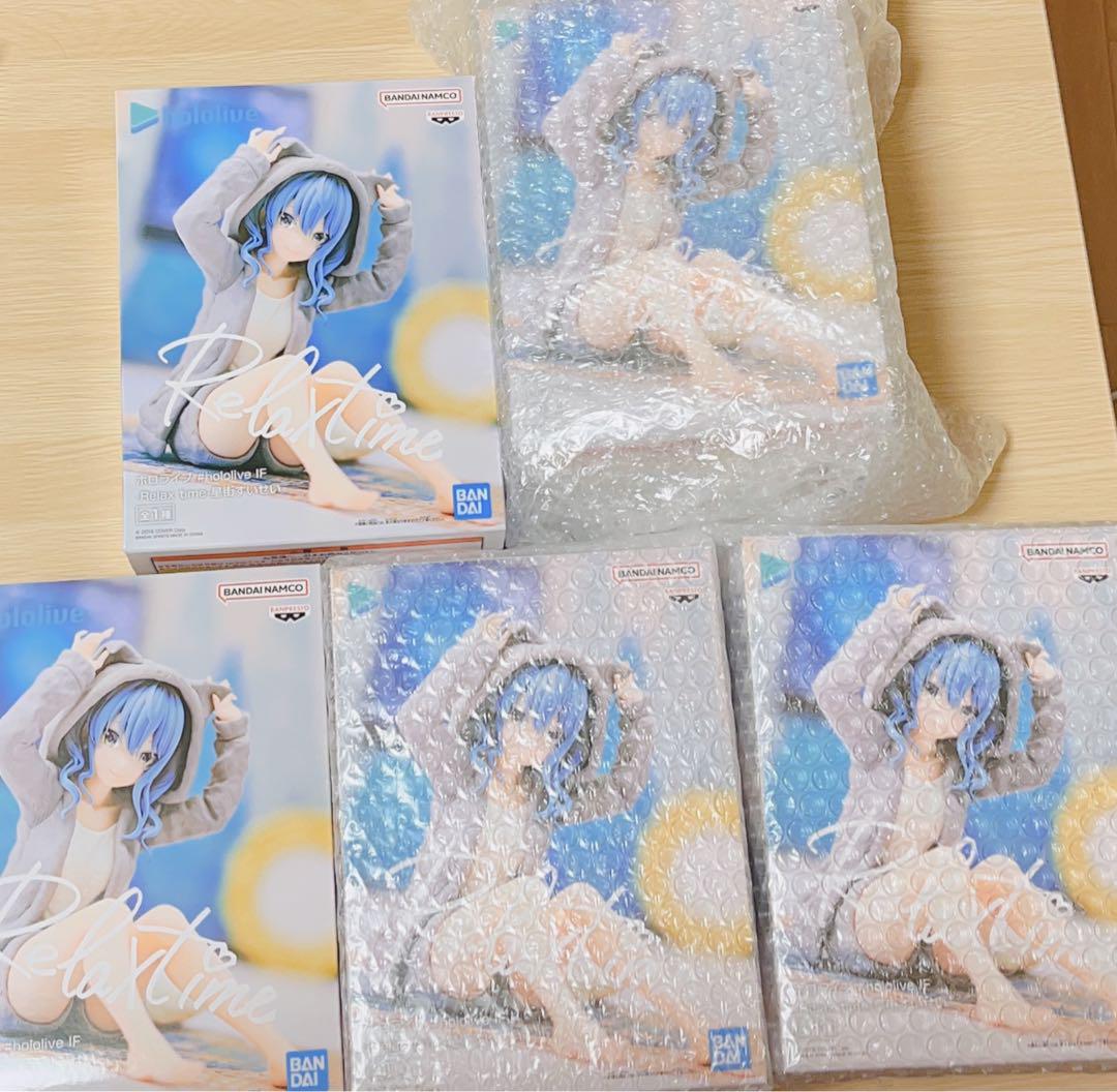 ホロライブ　hololive Relaxtime フィギュア　星街すいせい ×5