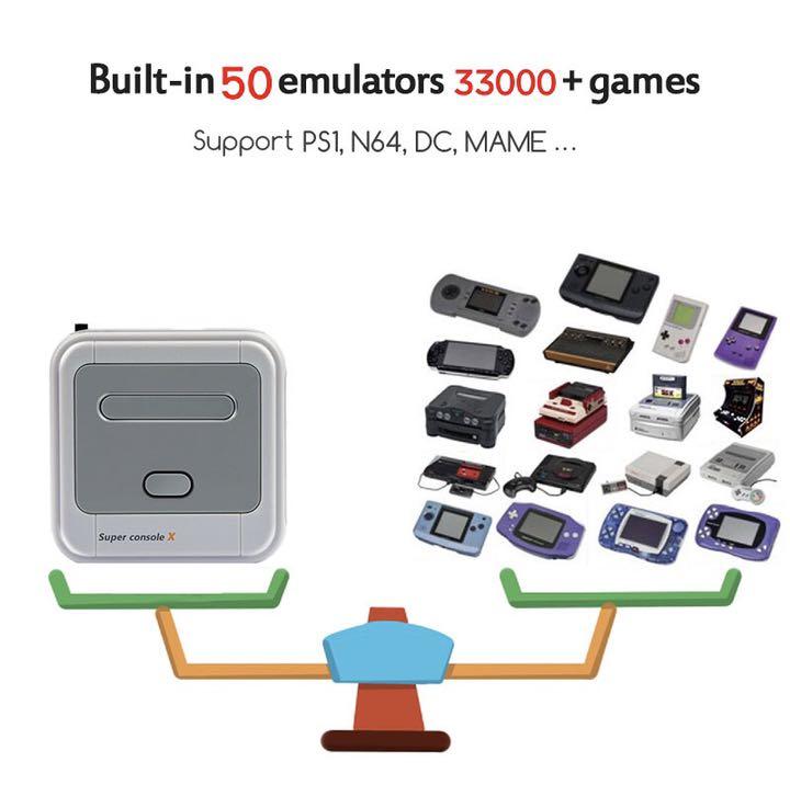 スーパーコンソール-xミニlinuxシステムテレビゲームコンソール