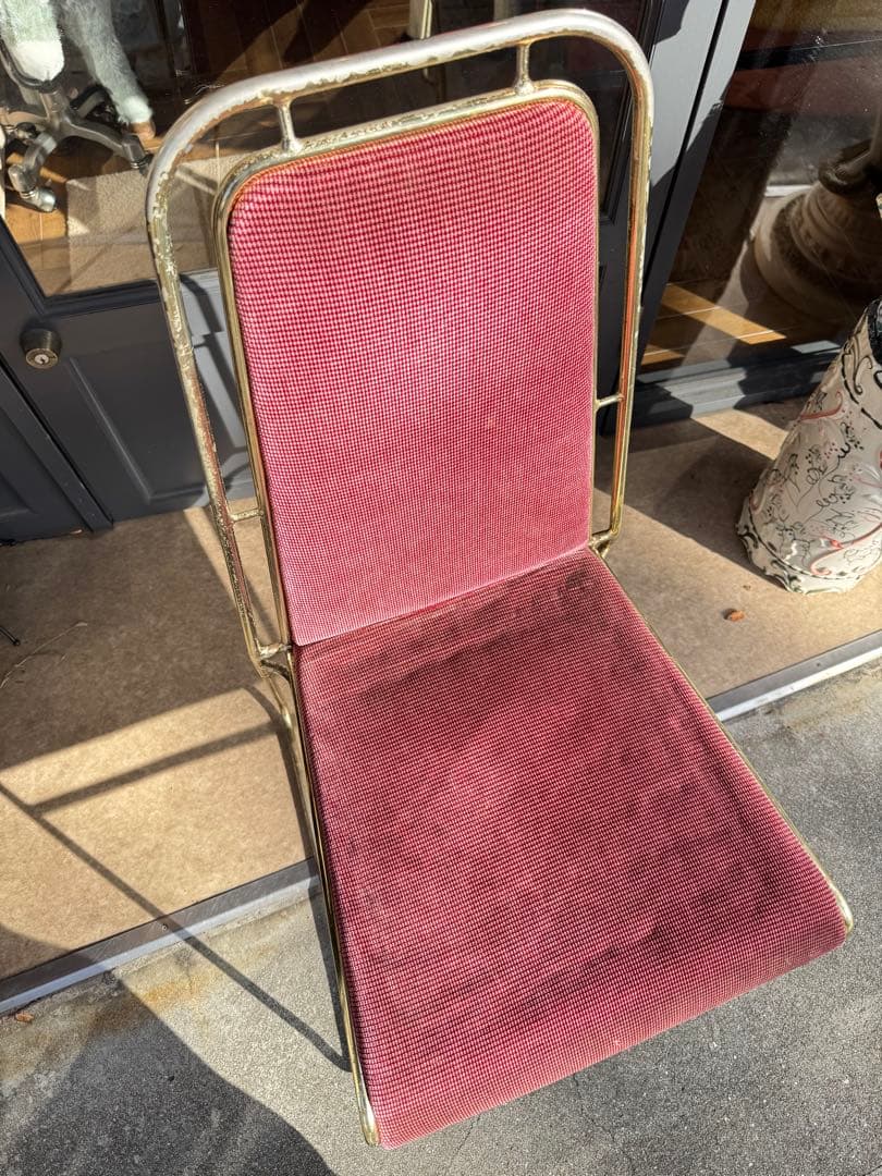 B7125【オートの椅子】 ダイニングチェア アンティーク 昭和レトロ B7125【オートの椅子】 ダイニングチェア アンティーク 昭和レトロ