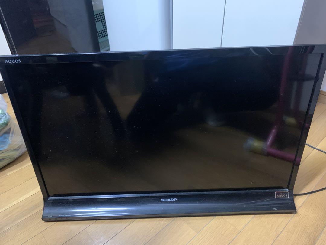 SHARP AQUOS テレビ 本体 + リモコン