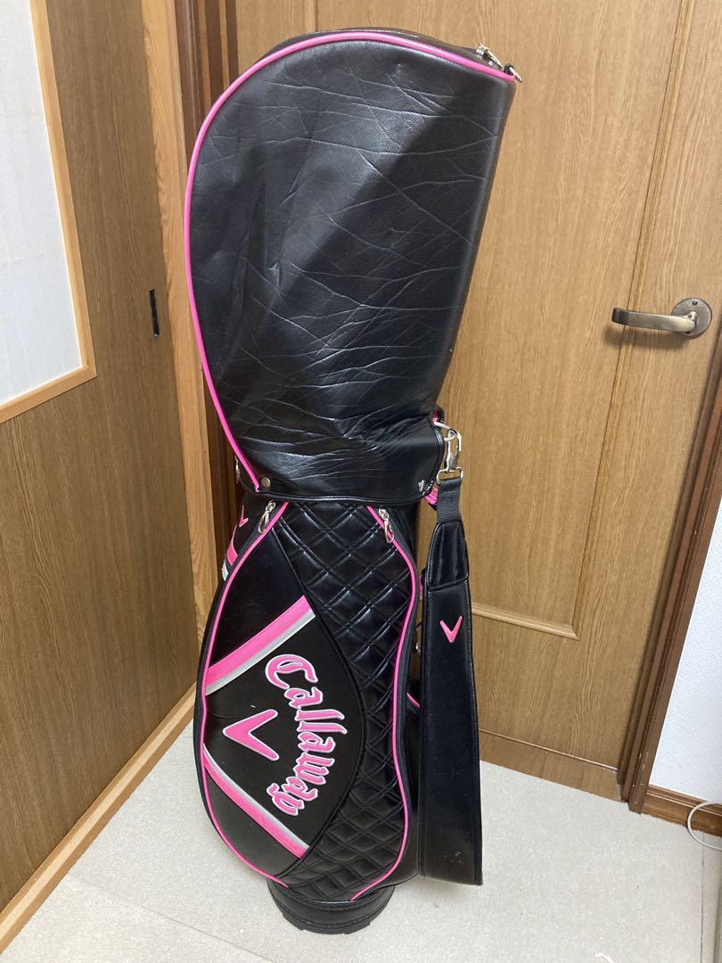 ♪イチオシ★美品★キャロウェイ キャディバックレディース ブラック×ピンク