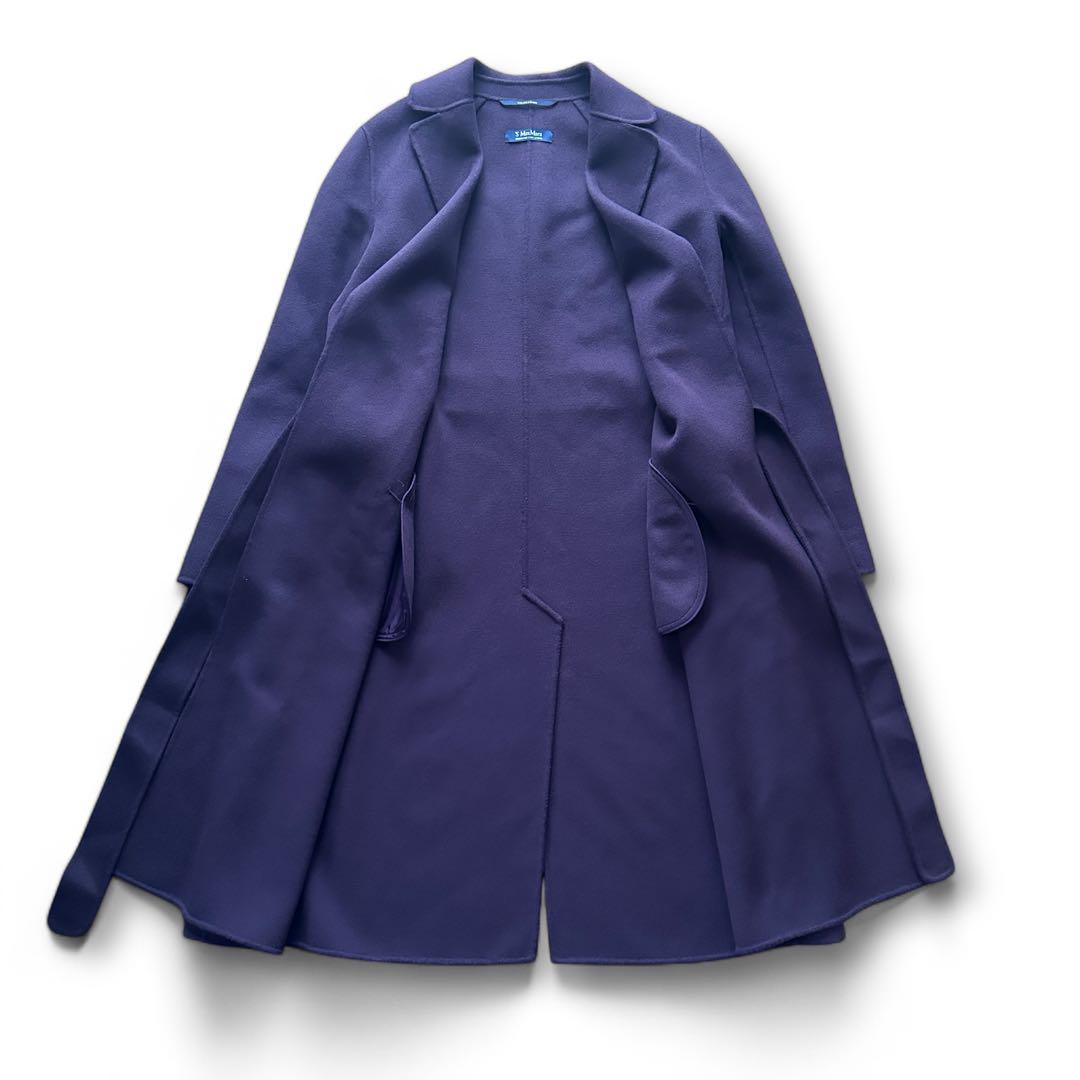 S MAX MARA “CUCITO A MANO” Belted Coat