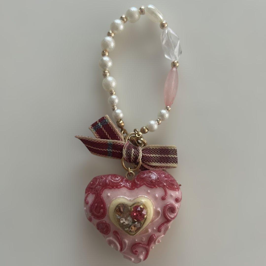 myaasweets様ストロベリー ハート型チャーム