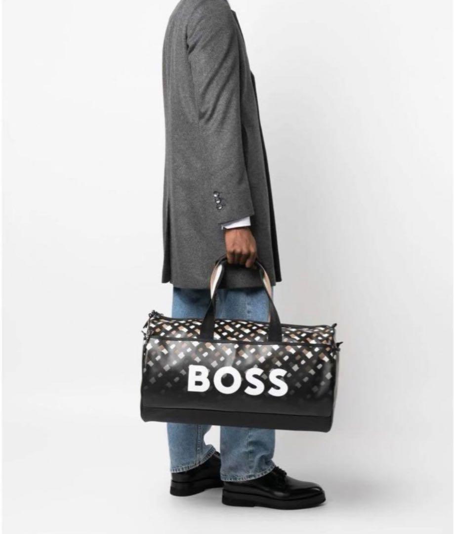 ★レア HUGO BOSS ヒューゴボス ボストンバッグ